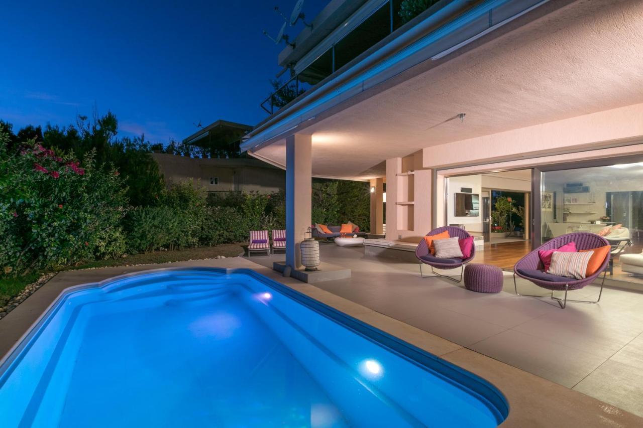 Luxurious Villa Philoxenia Lagonisi Esterno foto