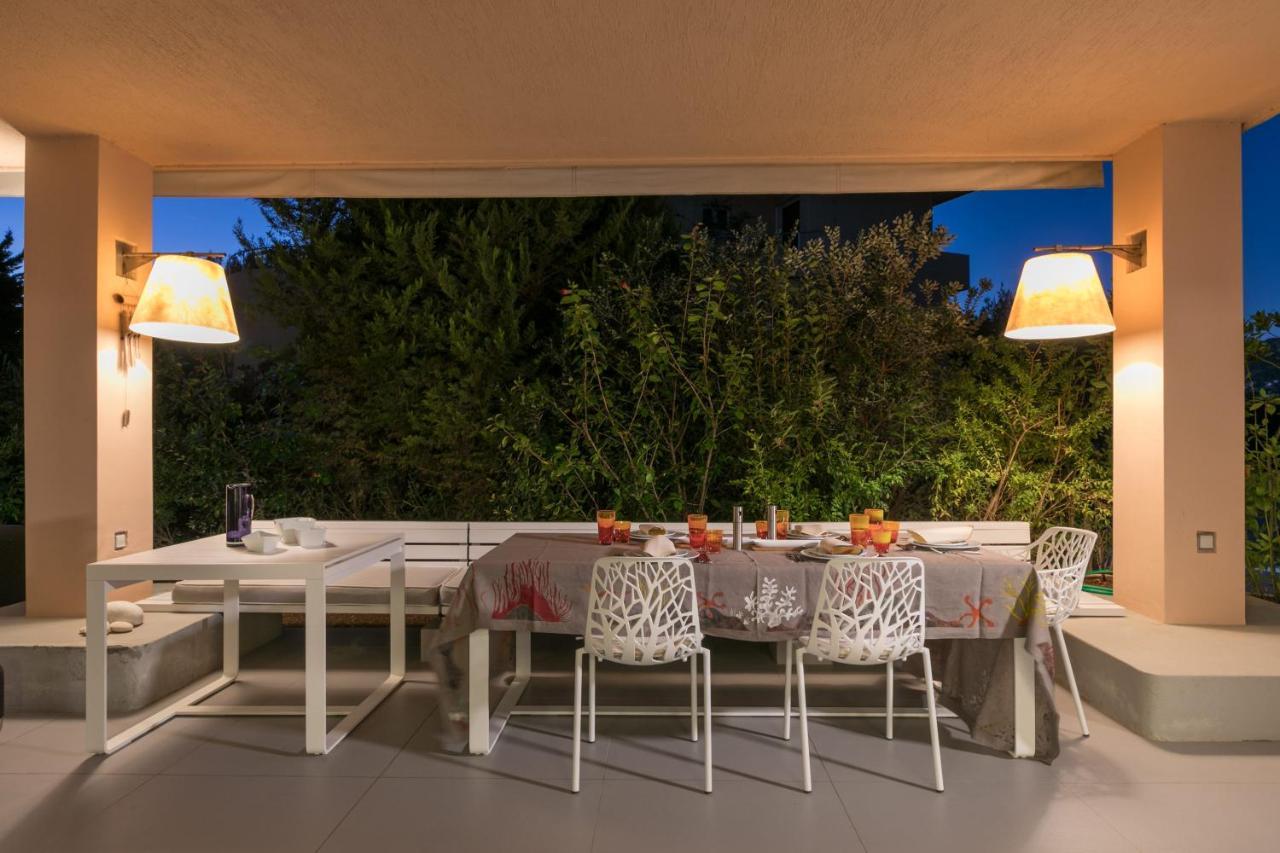 Luxurious Villa Philoxenia Lagonisi Esterno foto