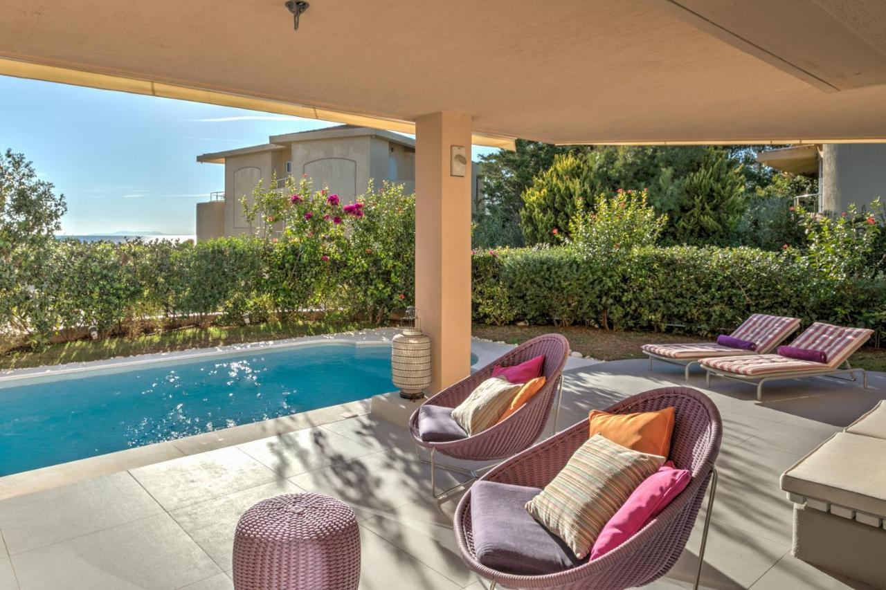 Luxurious Villa Philoxenia Lagonisi Esterno foto